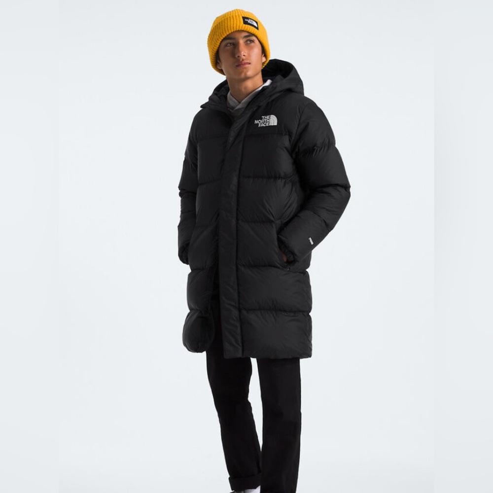 The North Face Teen Nuptse Long Parka